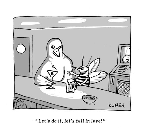 "Let's do it, let's fall in love!"