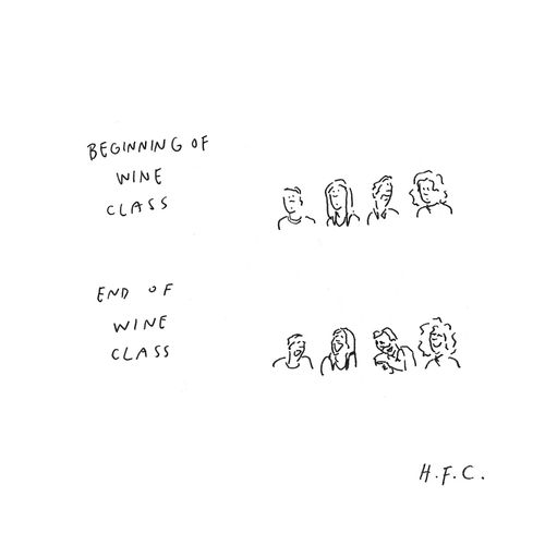 Beginning and End of Wine Class