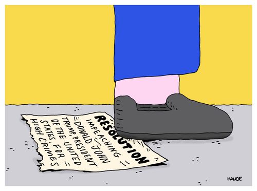 Resolution: Impeaching Donald John Trump. . .