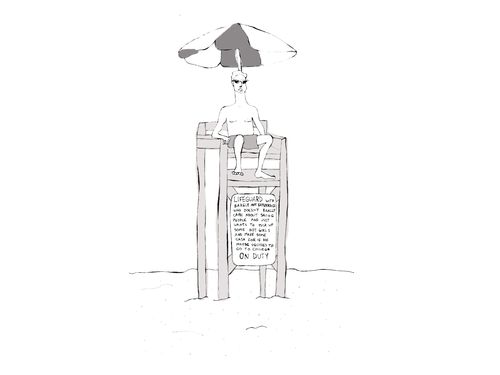 Lifeguard with barely any experience. . .
