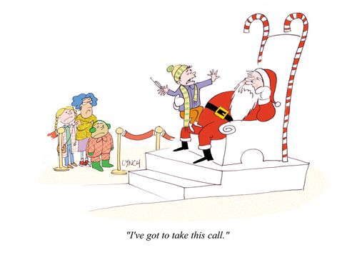 "I've got to take this call."