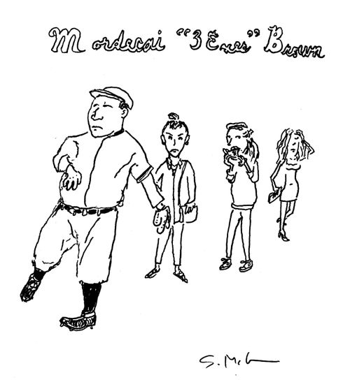 "Mordecai '3 Exes' Brown"