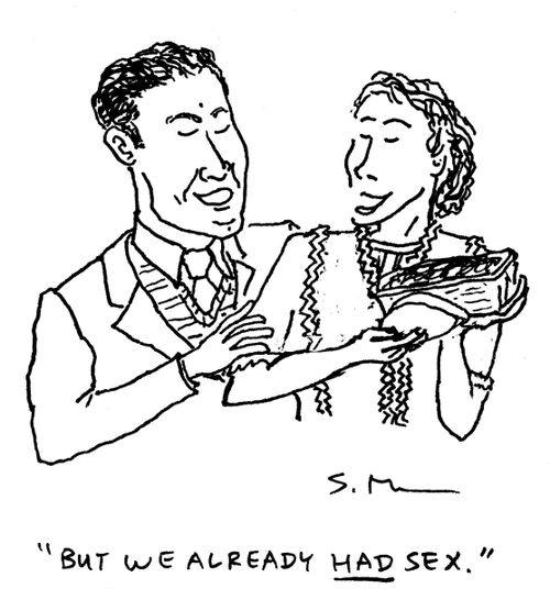 "But we already had sex."