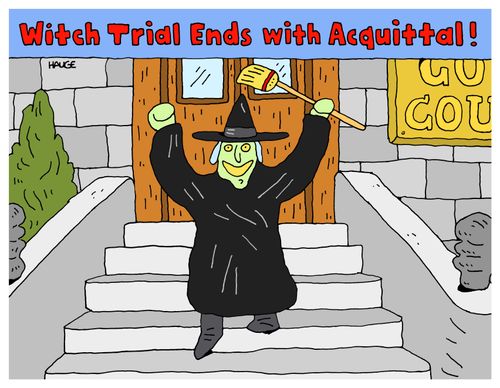 Witch trial ends with acquittal!