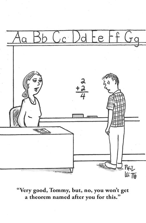"Very good, Tommy, but, no, you won't get a theorem named after you for this."