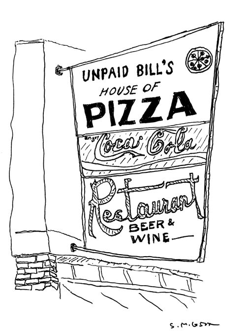 "Unpaid Bill's House of Pizza"