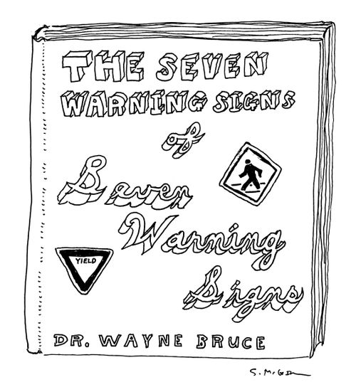 "The Seven Warning Signs of Seven Warning Signs"
