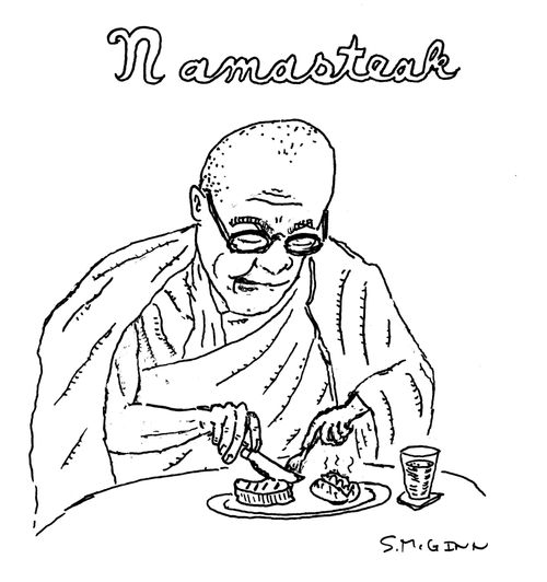 "Namasteak"