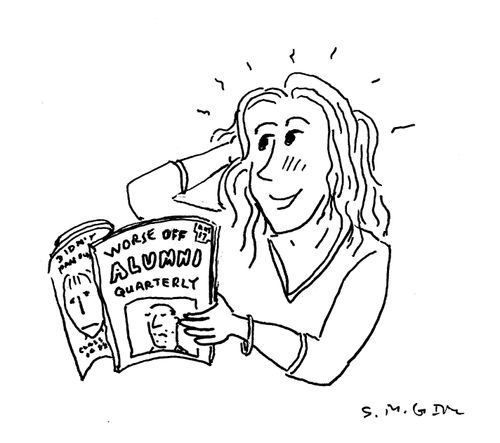 "Worse Off Alumni Quarterly"