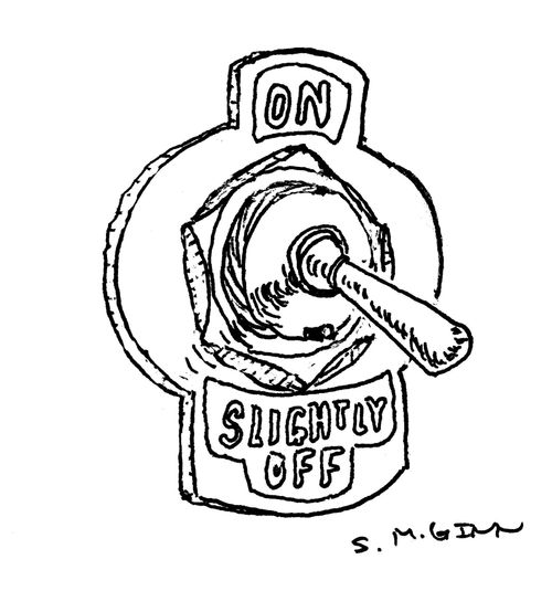 "On/Slightly Off"