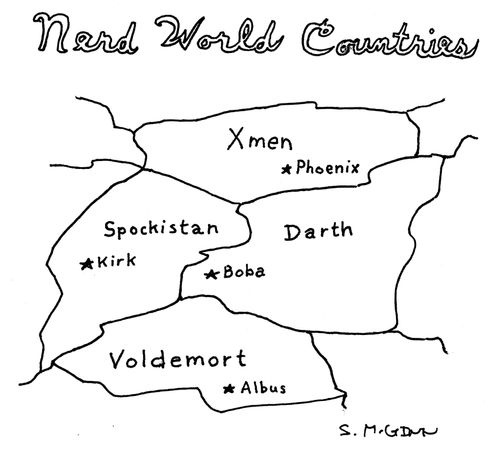 Nerd World Countries