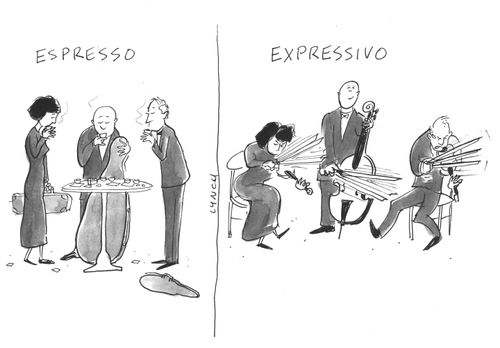 Espresso. Expressivo.