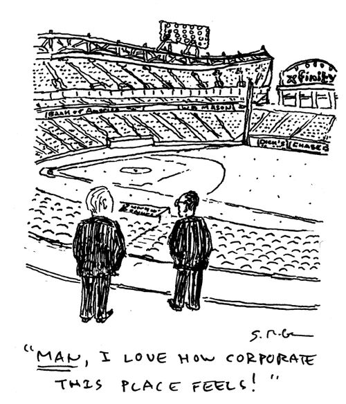 "MAN, I love how corporate this place feels!"