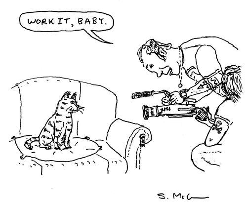 "Work it, baby."