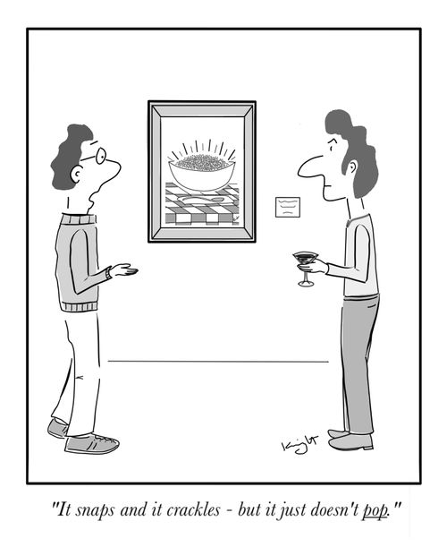 "It snaps and it crackles - but it just doesn't pop."