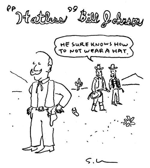 "Hatless" Bill Johnson  