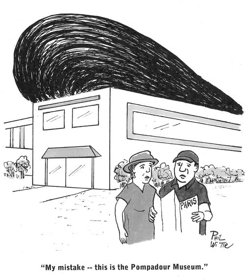 "My mistake – this is the Pompadour museum."