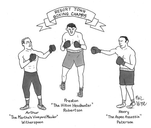 Resort town boxing champs