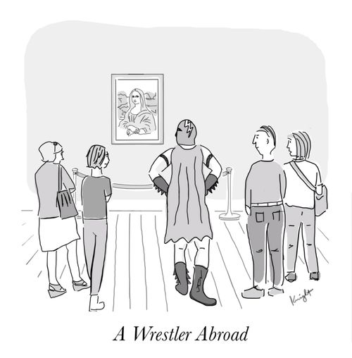 A Wrestler Abroad