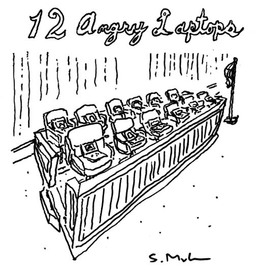 12 Angry Laptops 