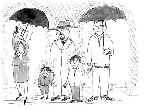 Raining on the little people