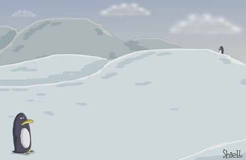 Social Distancing on the South Pole