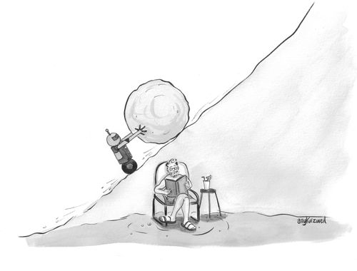Robot Sisyphus 