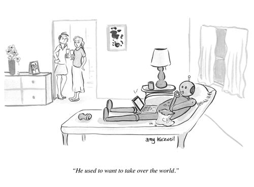 "He used to want to take over the world."