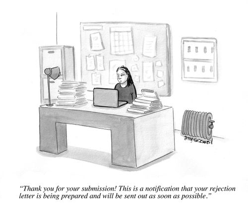 "Thank you for your submission! This is a notification that your rejection letter is being prepared and will be sent out as soon as possible."