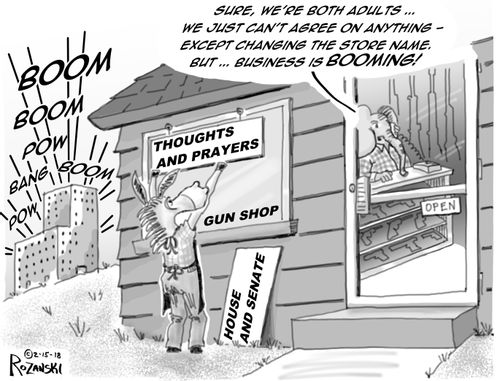 Thoughts & Prayers Gun Shop