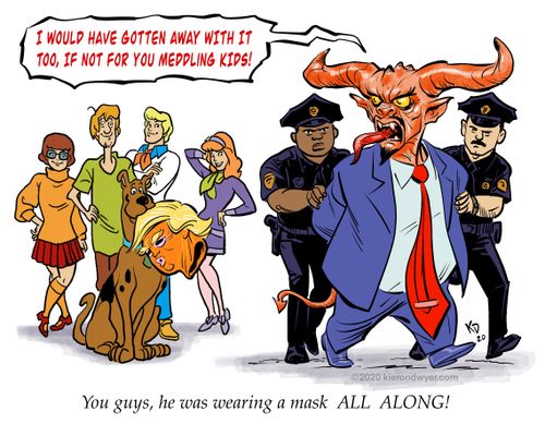 Trump unmasked!