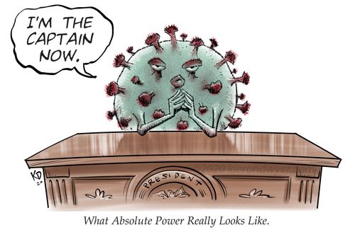 What absolute power really looks like.