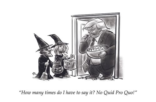 No Quid Pro Quo halloween