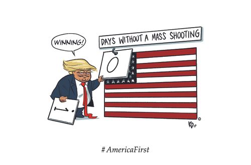 0 Days Without a Mass Shooting (#Winning)