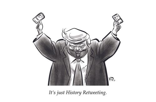 "It's just history retweeting."