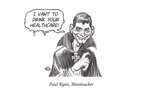 Paul Ryan, Bloodsucker