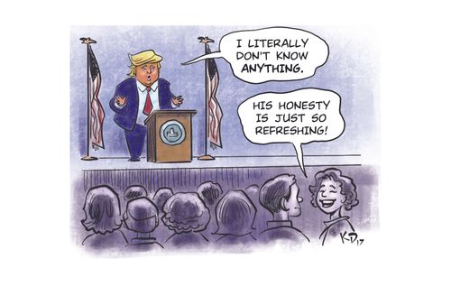 "I literally don't know anything."