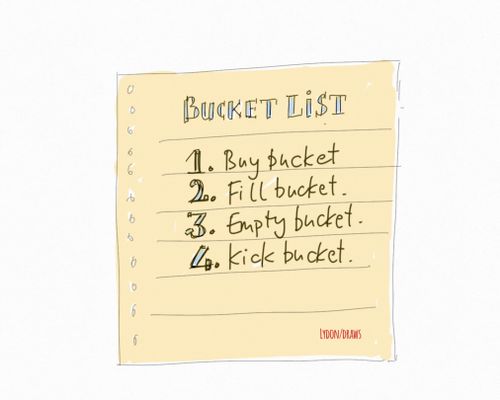 Bucket list