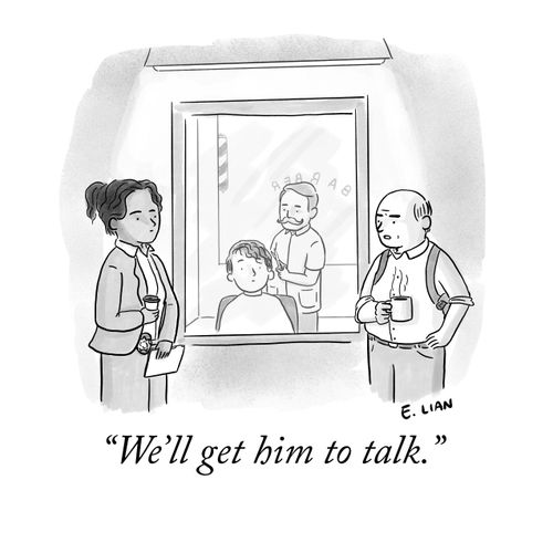 "We'll get him to talk."