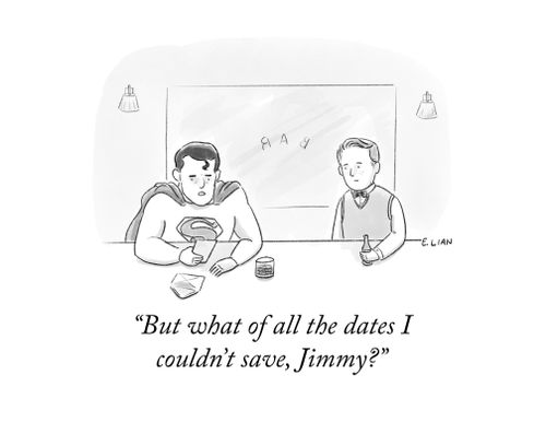 "What what of all the dates I couldn't save, Jimmy."