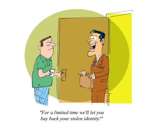 "For a limited time we'll let you buy back your stolen itendtity."