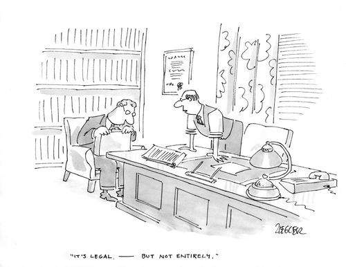 "It's legal – but not entirely."