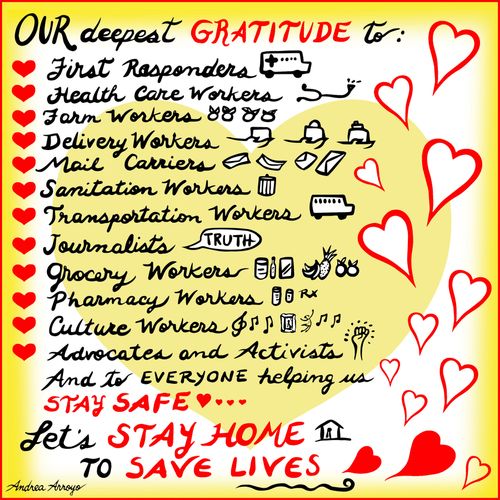 Thank you, Essential Workers