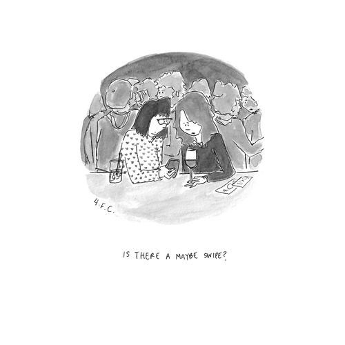 "Is there a maybe swipe?"