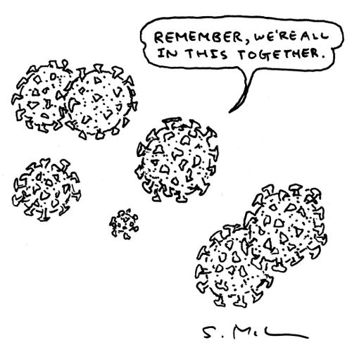 "Remember, we're all in this together."