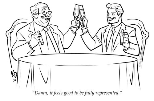 "Damn it feels good to be fully represented."
