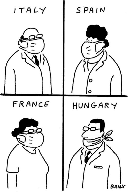 Italy, Spain, France, Hungary