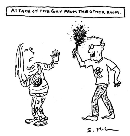 Attack Of The Guy From The Other Room 