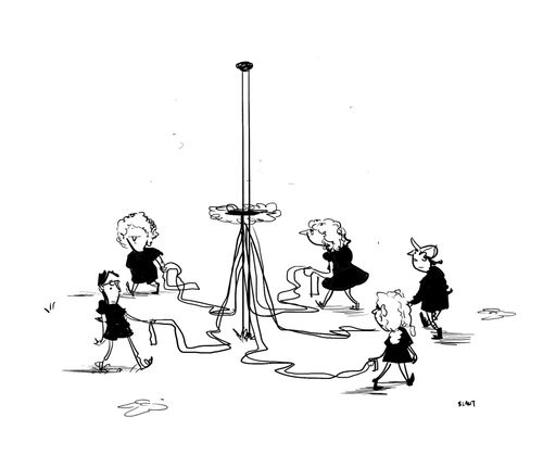 A dreary maypole