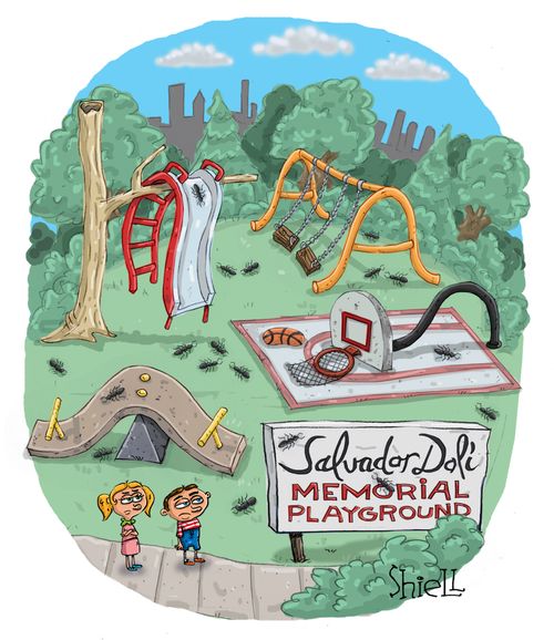 Salvador Dali Memorial Playground